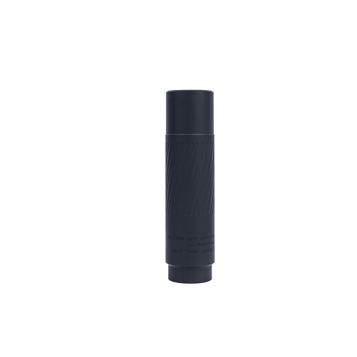 a black cylinder with a white background