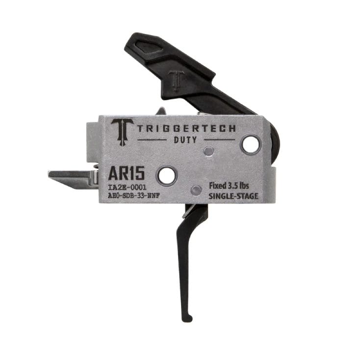 AR-15 Duty Trigger - Single Stage_3.5 lbs_Straight Flat (3)